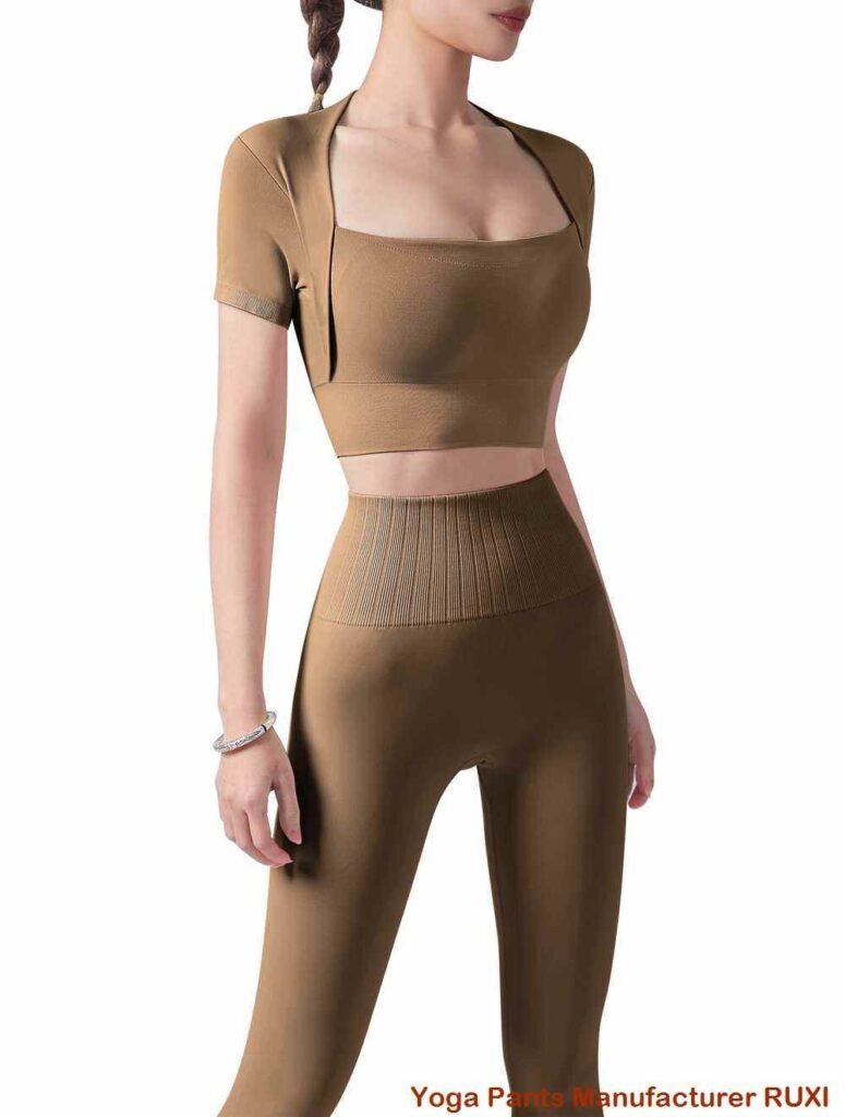 Tyylikäs Hot Yoga asu naisille hengittävä ja mukava Ruxi