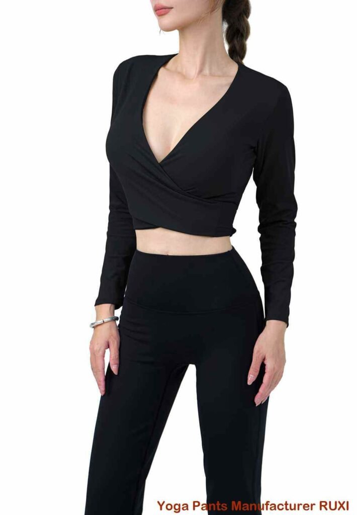 Cotton Yoga Pants pehmeät hengittävät ja joustavat Ruxi