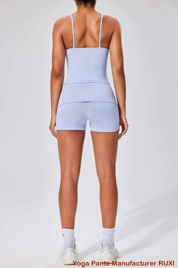 Open Back Gym Vest hengittävä tyylikäs Ruxi fi2606
