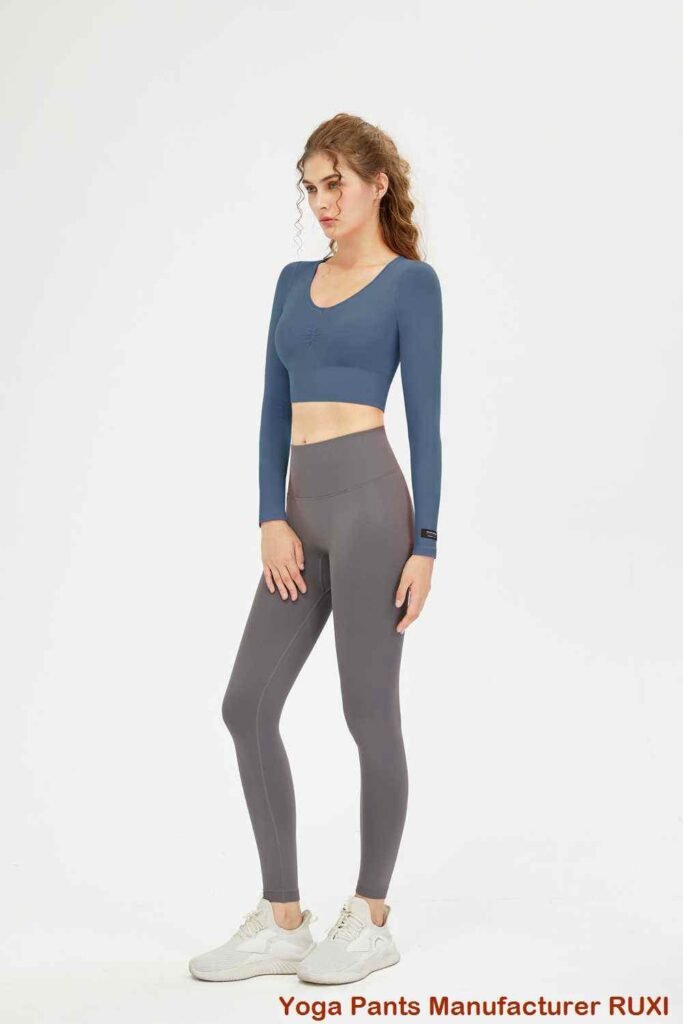 Navy Flare Leggingsit Tyylikkäät Mukavat Ruxi fi163