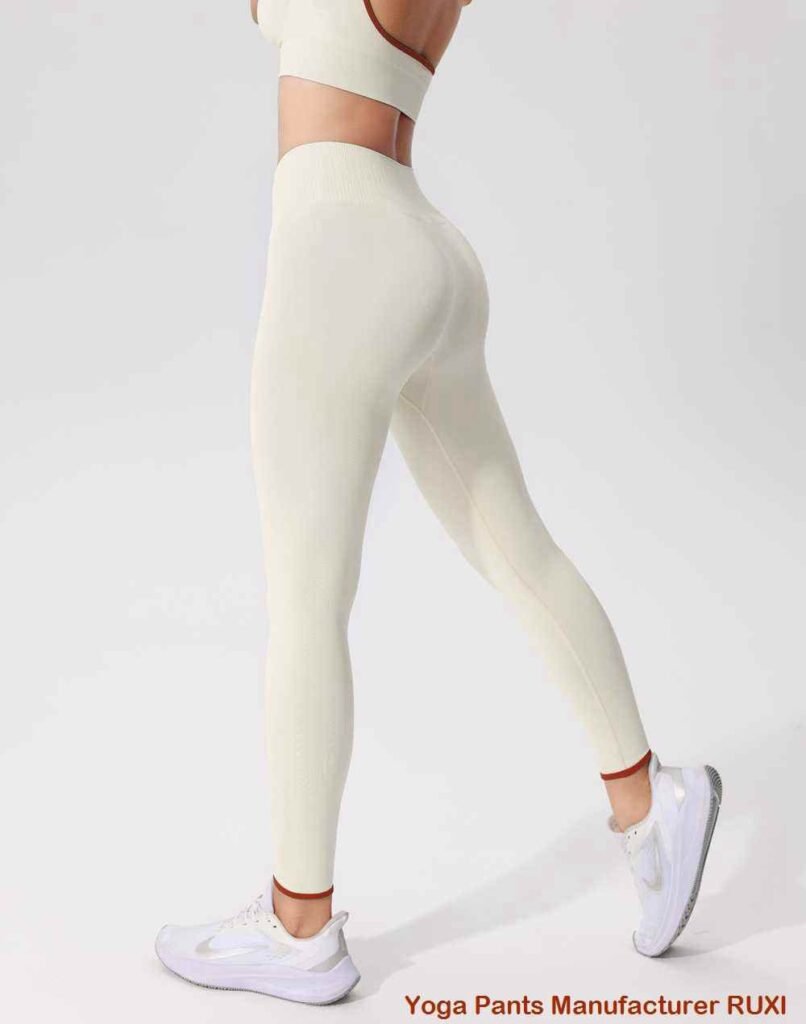 Korkeavyötäröiset flare joogahousut Stretch Comfort Ruxi