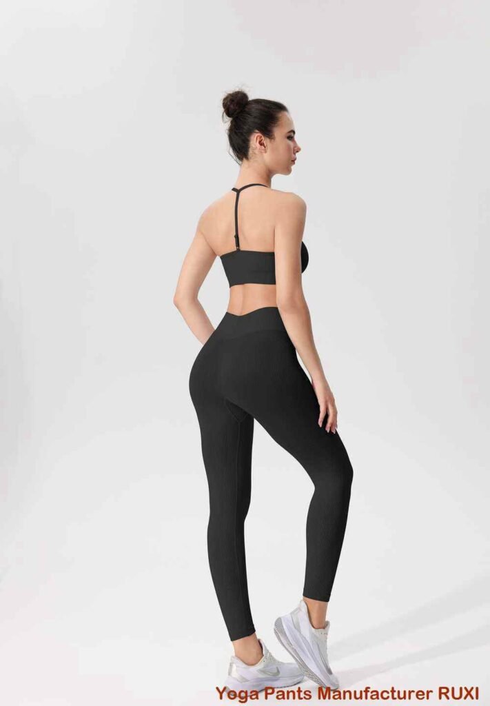 Puuvillaspandex joogashortsit naisille Ruxi fi3588